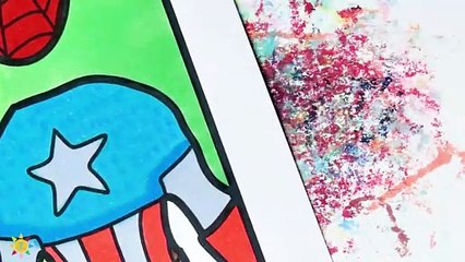 MEGA SPEED Superheroes Coloring Pages - Spiderman Coloring - Hulk Coloring