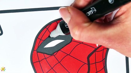 Hulk VS Spiderman Coloring Pages - Spider-Man Coloring - Hulk Coloring - Coloring Pages