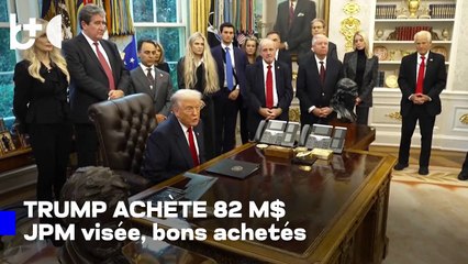 Trump s'enrichit à la présidence / A acheté 82 millions de dollars d'obligations depuis fin août