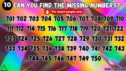Can you find the missing numbers? (P.14) 🔢