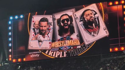 Vlog Wrestlemania 41 Night 1 : Roman Reigns vs Seth Rollins vs CM Punk