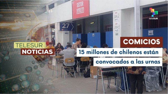 Arrancan las elecciones presidenciales y parlamentarias en Chile