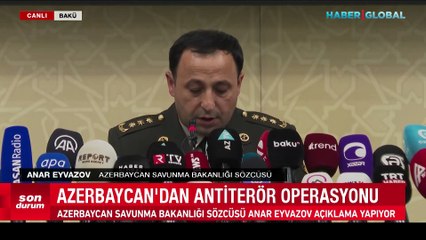 Azerbaycan Savunma Bakanlığı: Sadece meşru hedefler vuruluyor