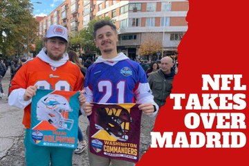 The NFL takes over Madrid and Santiago Bernabeu feels like a football stadium