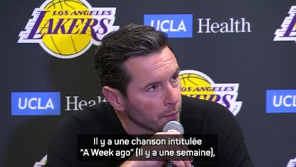 Lakers - JJ Redick résume la saison en faisant référence à Jay-Z