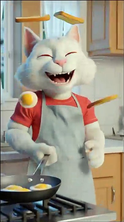Cooking Cat shaf