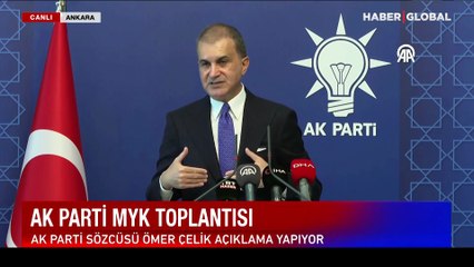 AK Parti Sözcüsü Ömer Çelik: Vatandaşlarımız 'iyi ki Kılıçdaroğlu kaybetmiş' demiştir