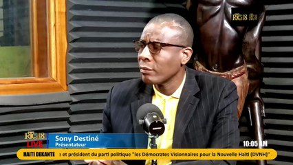 Prezidan pati politik DVNH Me. Jonas REVANGE anonse pati a pare pou mennen KEP a devan la jistis