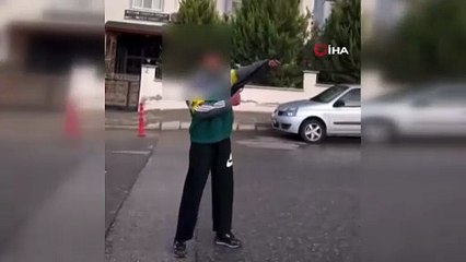 Eli pompalı tüfekli şehir teröristleri ortalığı birbirine kattı