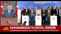 Cumhurbaşkanı Erdoğan'dan deprem konutları açıklaması