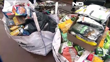 Storm Claudia clean-up begins in UK villages Ewyas Harold and Monmouth after flooding