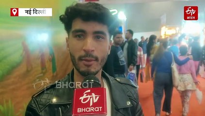 छुट्टी का दिन होने के चलते ट्रेड फेयर में लोगों की उमड़ी भीड़, विदेशी पवेलियन बना पहली पसंद