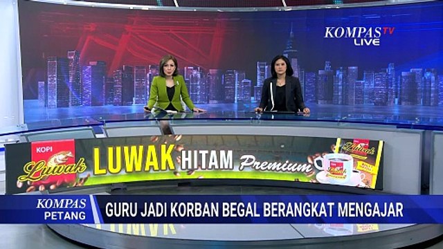 Guru Dibegal di Cibitung, Motor Raib dan Tangan Luka Tersabet Sajam | KOMPAS PETANG