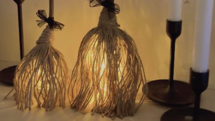Easy Halloween project demonstrates how to build a light-up magic broom for decoration