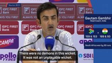 Gambhir passionately defends Kolkata pitch after shock India defeat