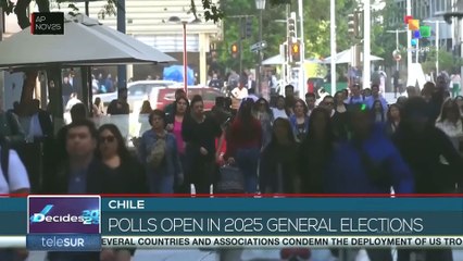 Chile, polls open in 2025 general elections
