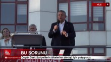 Özgür Özel: Suriyelilerin ülkelerine dönüşü için çalışıyoruz