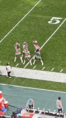 ¡Esto empieza! El baile de las cheerleaders antes de dolphins – commanders | NFL Madrid Game