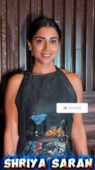 Bollywood Actress Shriya Saran Seen Last Night at West Bandra Mumbai 🥰