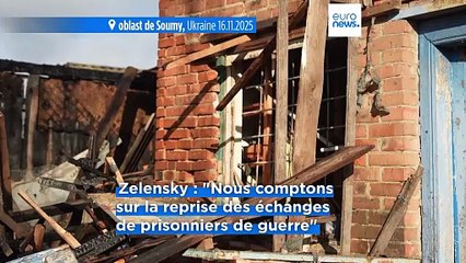 L'Ukraine travaille à un nouvel échange de prisonniers de guerre avec la Russie, selon Zelensky