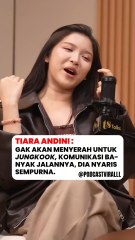 Tiara Andini gak akan menyerah untuk Jungkook, komunikasi ada banyak caranya, Jungkook nyaris sempurna.Biar gak salah paham, langsung nonton full di youtube: TS Media#tiaraandini #jungkook #army #rmbts #fyp #videoviral #podcast