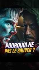 Pourquoi Strange n’a même pas essayé de sauver Tony Stark ? 😳