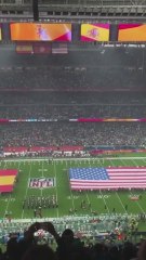 Incredible Atmosphere at the Bernabéu before Dolphins vs Commanders