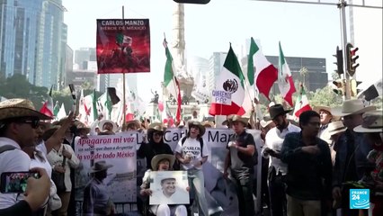 México: enfrentamientos durante manifestaciones del “movimiento del Sombrero” y la “Generación Z”