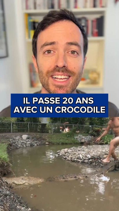 20 ans de bromance… mais version crocodile. Cette histoire est folle !