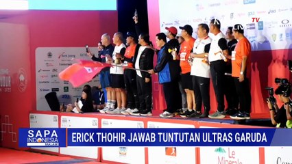 Erick Thohir Buka Suara Soal Tuntutan Ultras Garuda: Road Map, Kami Sudah Ada | SAPA MALAM