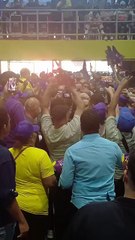 Multitud recibe a Danilo Medina en el Distrito Nacional
