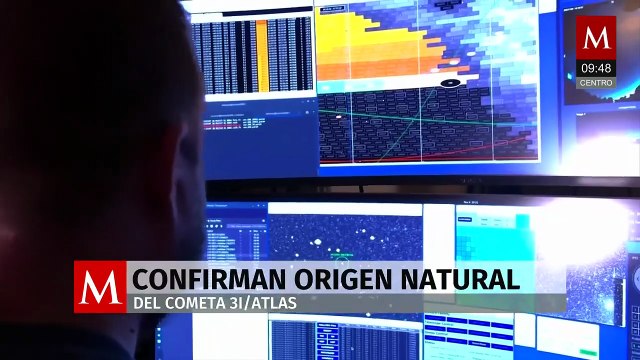 Estudios confirman origen natural de la señal de radio del cometa 3I/Atlas