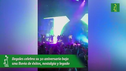 Ilegales celebra su 30 aniversario bajo una lluvia de éxitos, nostalgia y legado