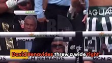 Bell SAVES David Benavidez from Andrade's FURY!