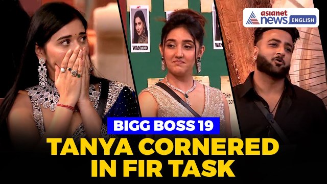 Bigg Boss 19: Housemates Target Tanya in FIR Task on Weekend Ka Vaar | Full Drama