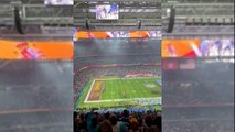 La UME, homenajeada en el Bernabéu antes del Dolphins-Commanders