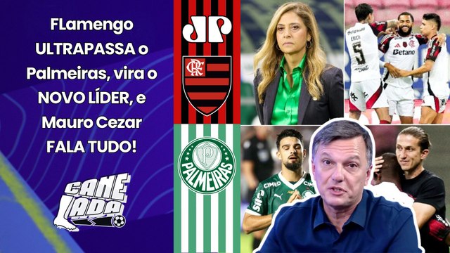 TÁ AÍ O CASTIGO!!! O PALMEIRAS APLAUDIU a CBF, e o FLAMENGO... Mauro Cezar ANALISA o NOVO LÍDER!