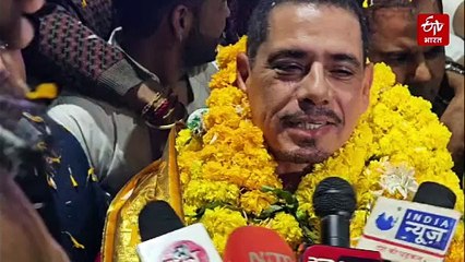 लोकतंत्र के लिए शिव की शरण में रॉबर्ट वाड्रा, बिहार रिजल्ट को लेकर चुनाव आयोग पर उठाए सवाल