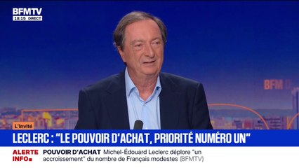 Pour Michel-Édouard Leclerc, président du groupe E.Leclerc, "il y a de quoi faire un réveillon pas trop cher cette année"