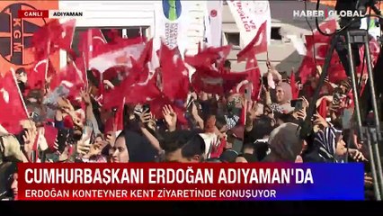 Cumhurbaşkanı Erdoğan'dan Adıyaman'da flaş açıklamalar: Depremzedelere cahil ve oylarını sattı iftirası atıyorlar