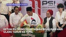 [Full] Instruksi Kaesang ke Kader, di Syukuran HUT ke-11 PSI