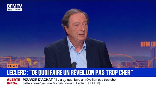 Chocolats Lindt absents des rayons Leclerc: Michel-Édouard Leclerc, président du groupe, assure qu'ils vont trouver un accord