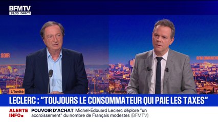 "Bien sûr": Michel-Édouard Leclerc, président du groupe Leclerc, déclare qu'il a déjà acheté sur le site Shein