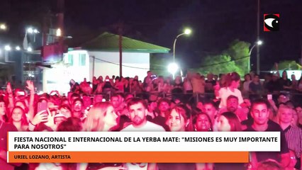 Al ritmo de la cumbia santafesina, Uriel Lozano coronó la tercera noche de fiesta en Apóstoles