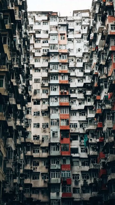 Cameraman Zooms In and Captures a Shocking Near-Miss Cat Rescue From a Tall Building!