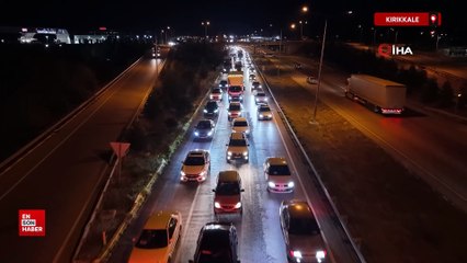 Ara tatil bitti tatilcilerin dönüş yolculuğu başladı