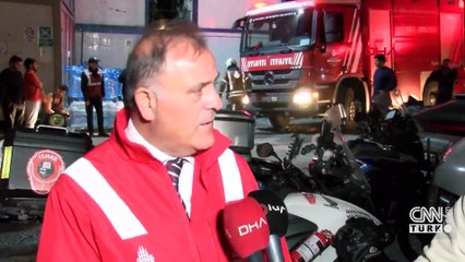 Son dakika haberi: Beyoğlu'nda metro inşaatında iskele devrildi: 1 işçi hayatını kaybetti