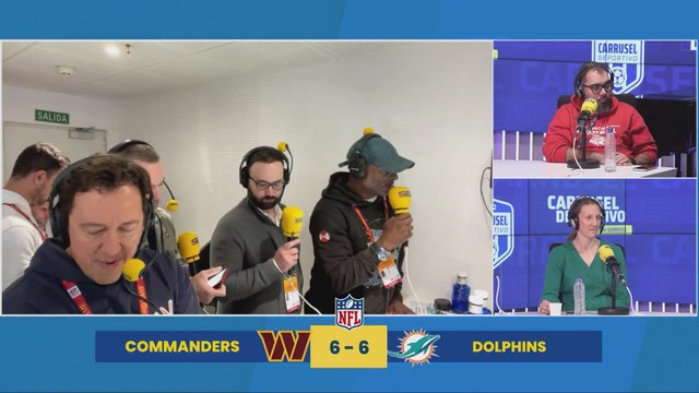 Resumen y touchdowns del Miami Dolphins vs. Washington Commanders | Narración Carrusel Deportivo