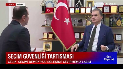 AK Parti Sözcüsü Ömer Çelik: Cumhurbaşkanımızın bugün Adana'da 2-3 müjdesi olacak