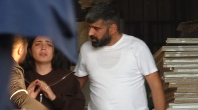 Gördüğü manzara karşısında gözyaşlarını tutamadı